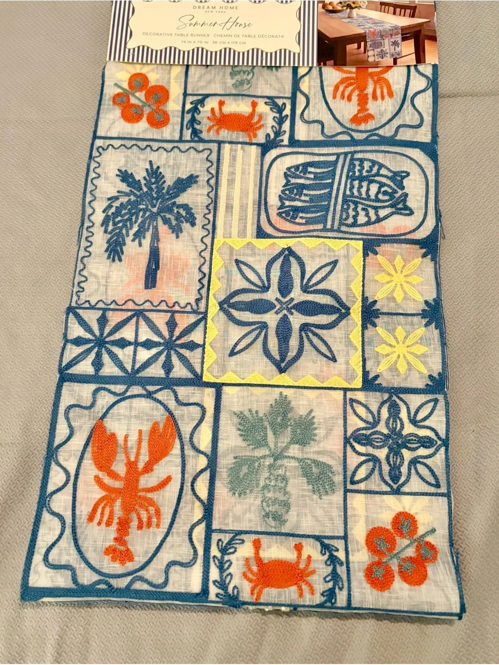 Summer House table runner
